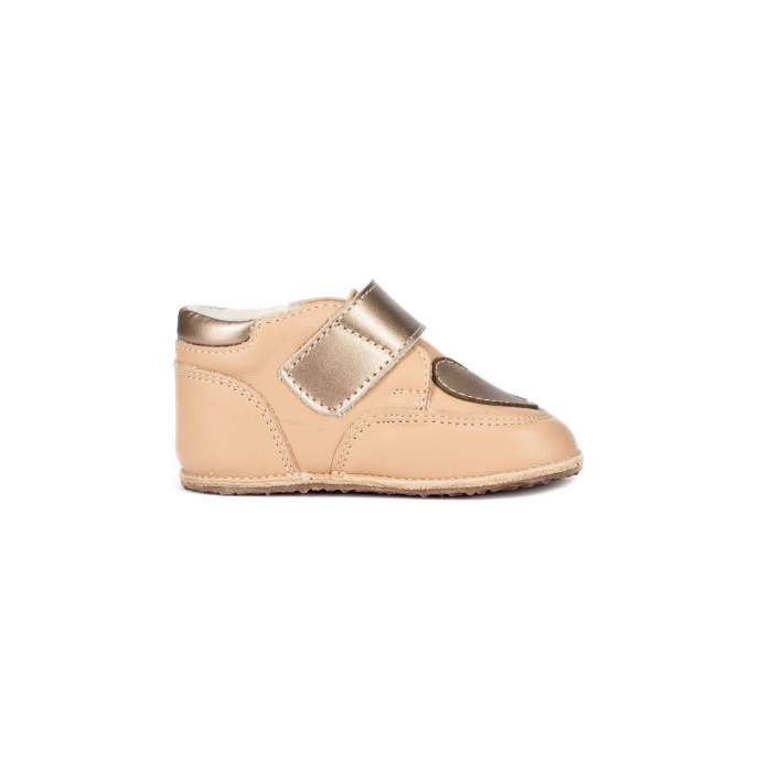 Ghetute Barefoot Bej - Inima - captuseala material textil [3]