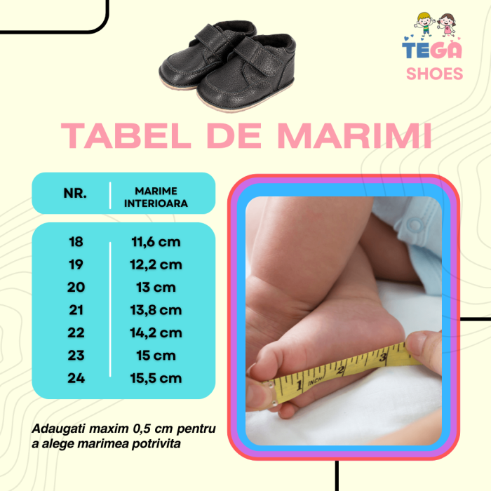 Ghetute Barefoot Negru - captuseala material textil [6]