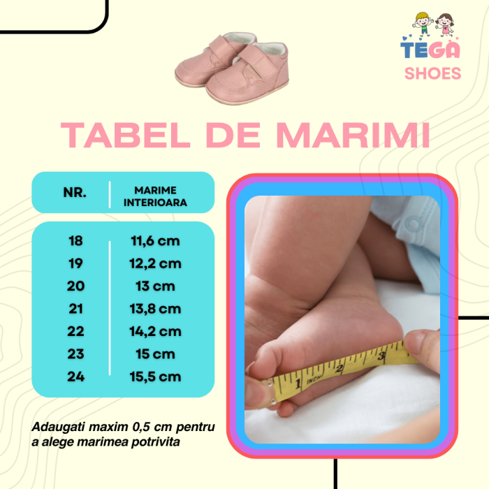 Ghetute Barefoot Roz prafuit - captuseala material textil [6]