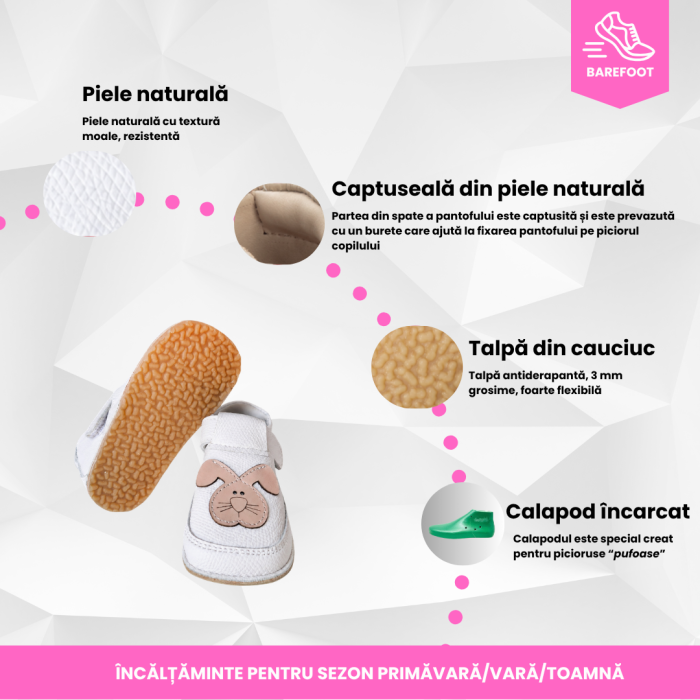 Papucei Barefoot Iepuras [8]