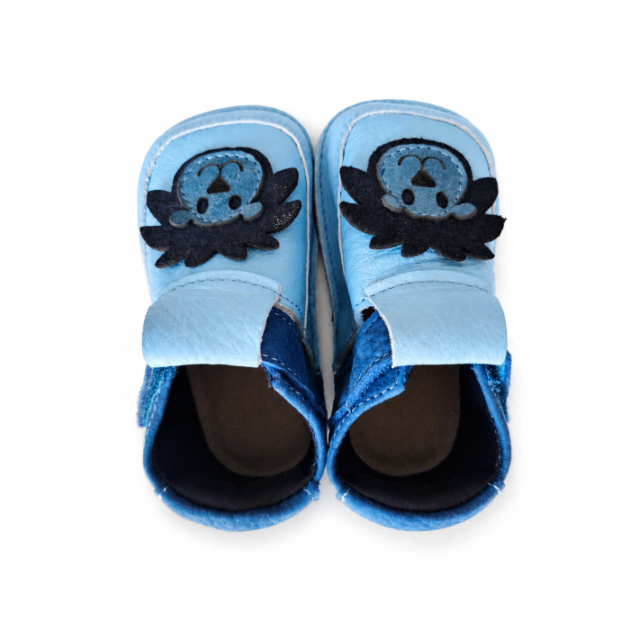 Papucei Barefoot Leu albastru [6]