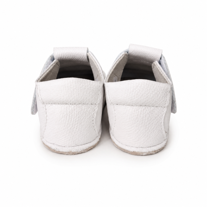Papucei Barefoot Urtsulet alb simplu [5]