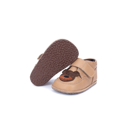 Ghetute Barefoot Maro deschis - Ursulet - captuseala material textil [4]