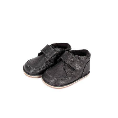 GHETUȚE - Ghetute Barefoot Negru - captuseala material textil