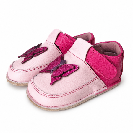 PAPUCEI - Papucei Barefoot Fluturas roz