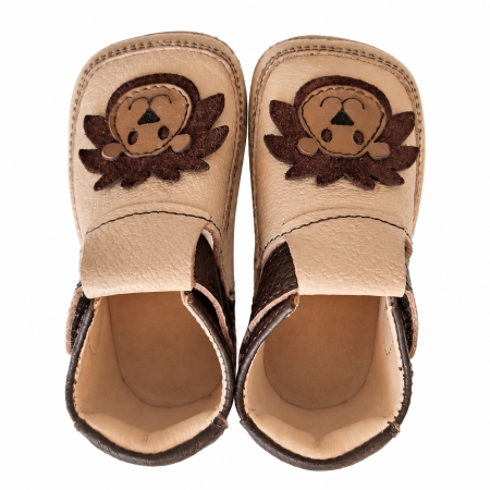 Papucei Barefoot Leu maro [5]
