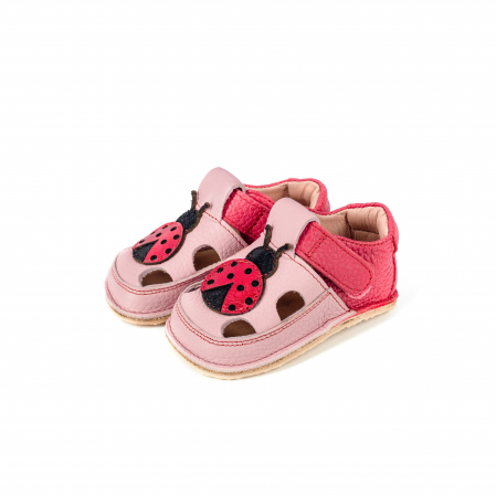 Sandalute Barefoot Rosu/roz Buburuza [0]