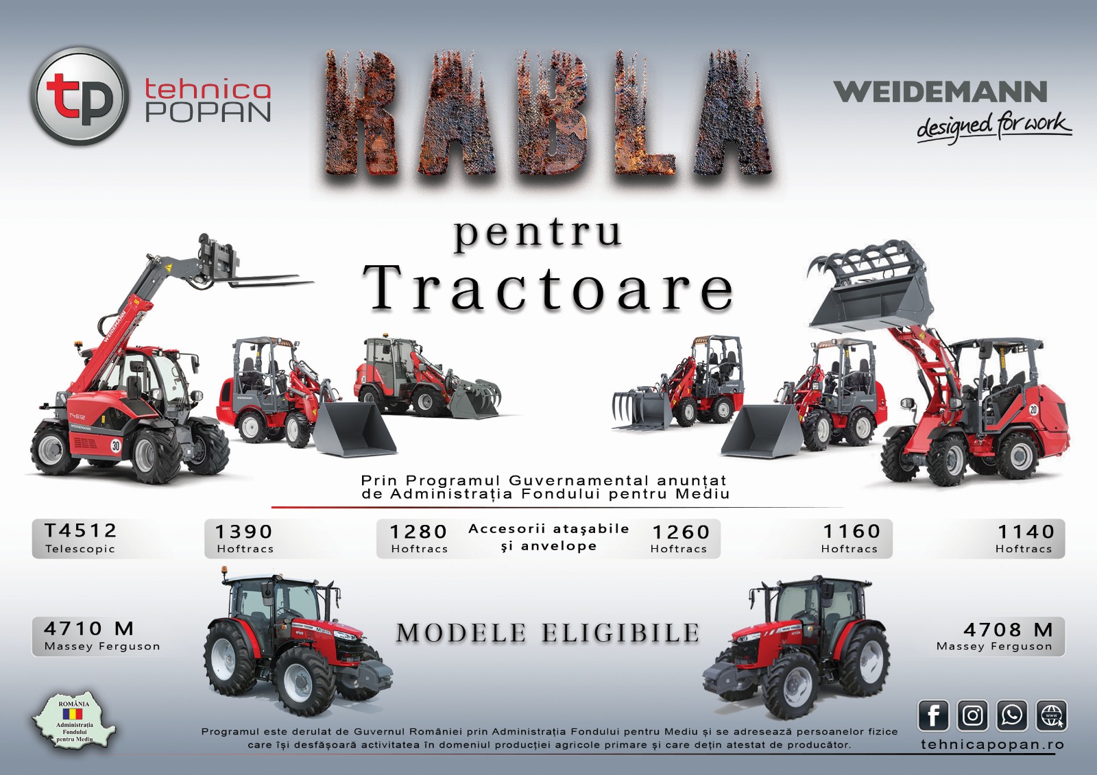 Programul Rabla pentru Tractoare!