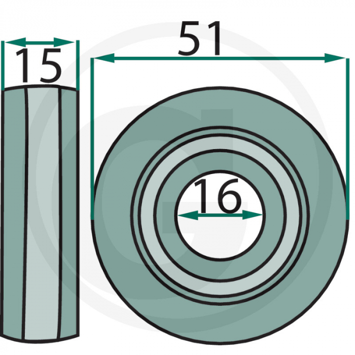 Rola piston Case IH 165484 667925R91   [2]