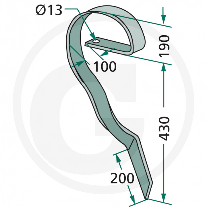 Arc cultivator 18010.1196 506219   [2]