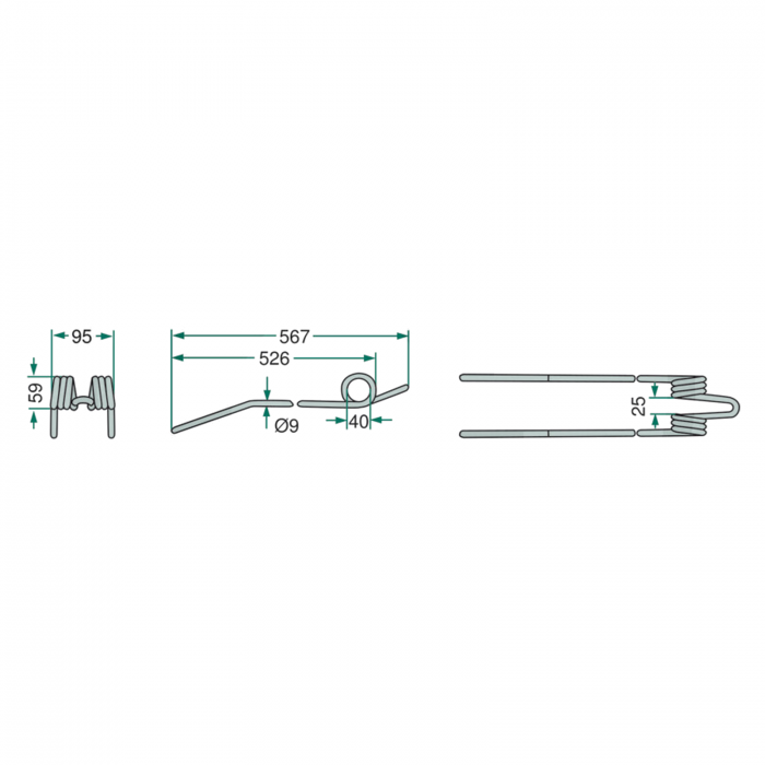 Arc grebla Deutz-Fahr 52516502731 16502731 1.1089.030.101.00 [2]