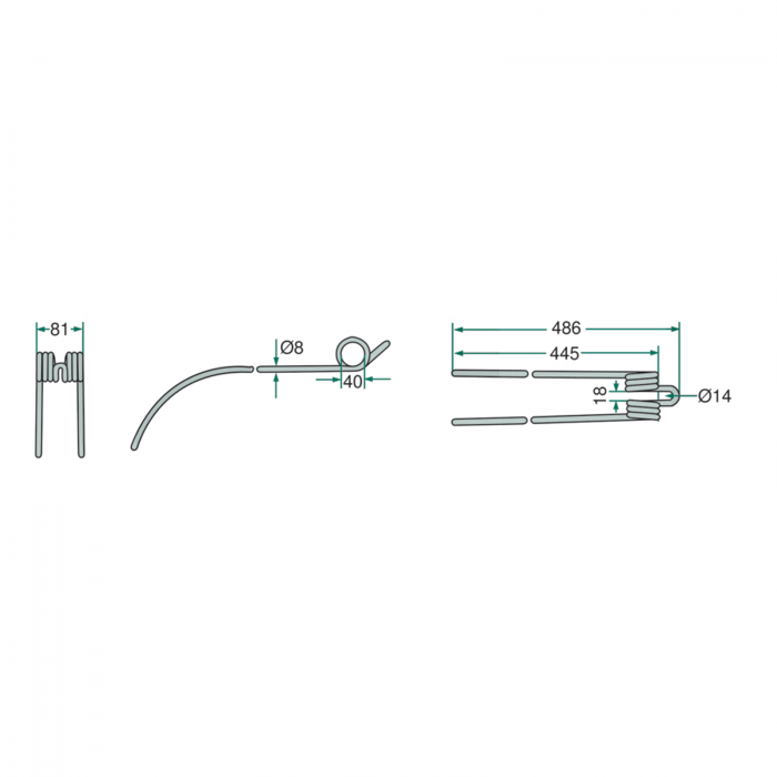 Arc grebla Deutz-Fahr 5250658025906580259 1.1036.630.113.00 [2]
