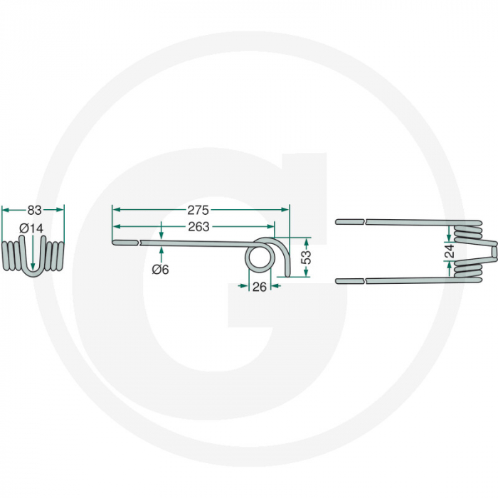 Arc grebla Case IH 13553GA   [2]