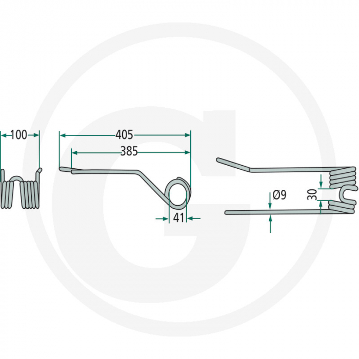 Arc grebla Deutz-Fahr stg/dr 16502742 06580648 1.1064.030.130.00 [2]