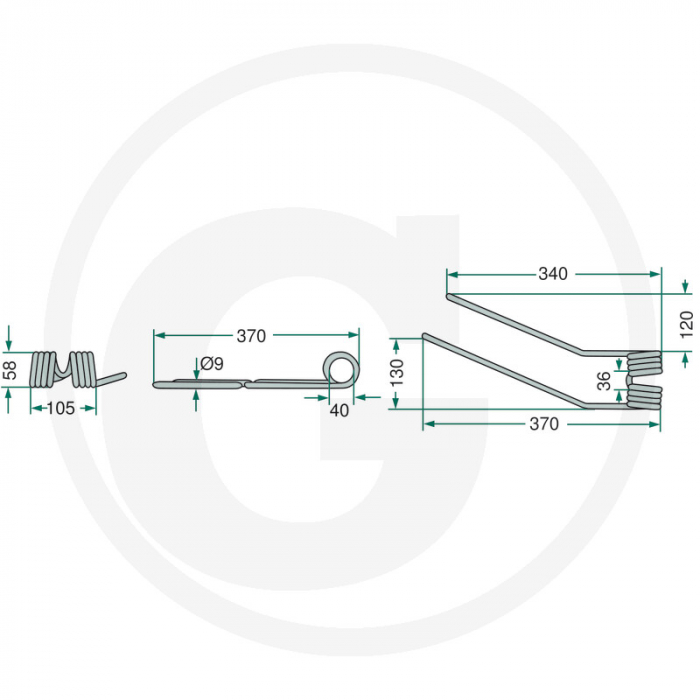 Arc intorcatoare Fella - dreapta 525487133 487133 460181   [2]