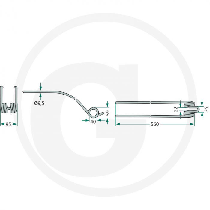Arc grebla FELLA L-580 4059139024780 525160111   [2]