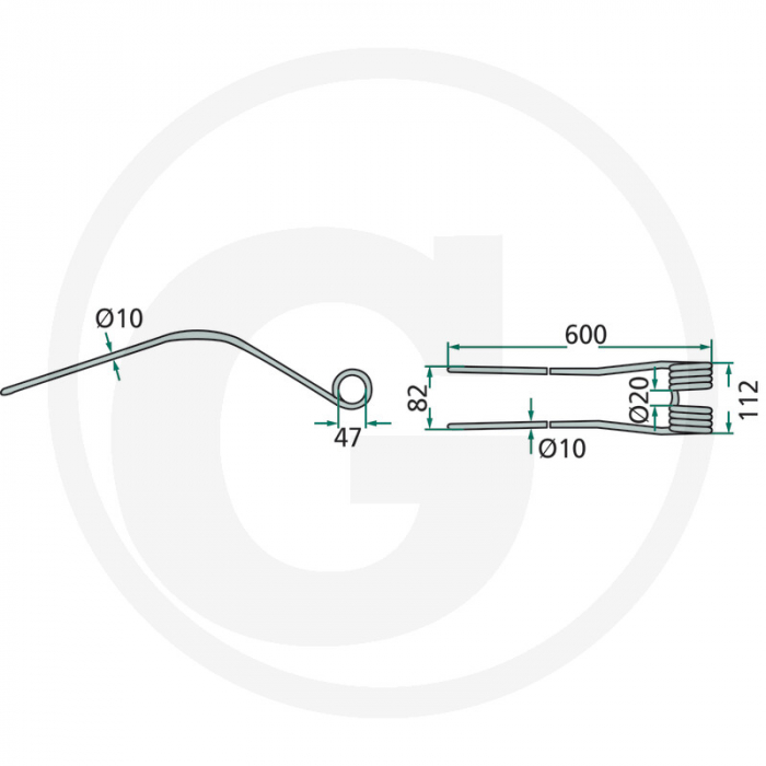 Arc grebla Galfre 525002 525002 78/92   [2]