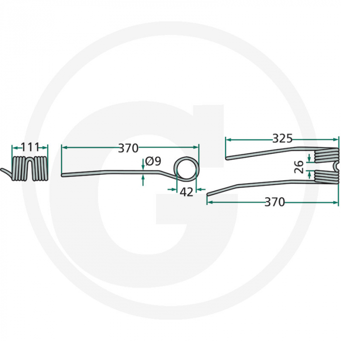 Arc grebla Kemper 10990 10990   [2]