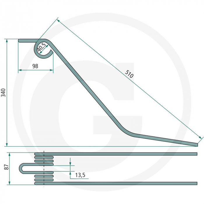 Arc grebla Molon 525152 525152   [2]