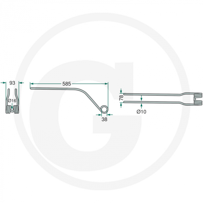 Arc grebla Niemeyer 600040 600040   [2]