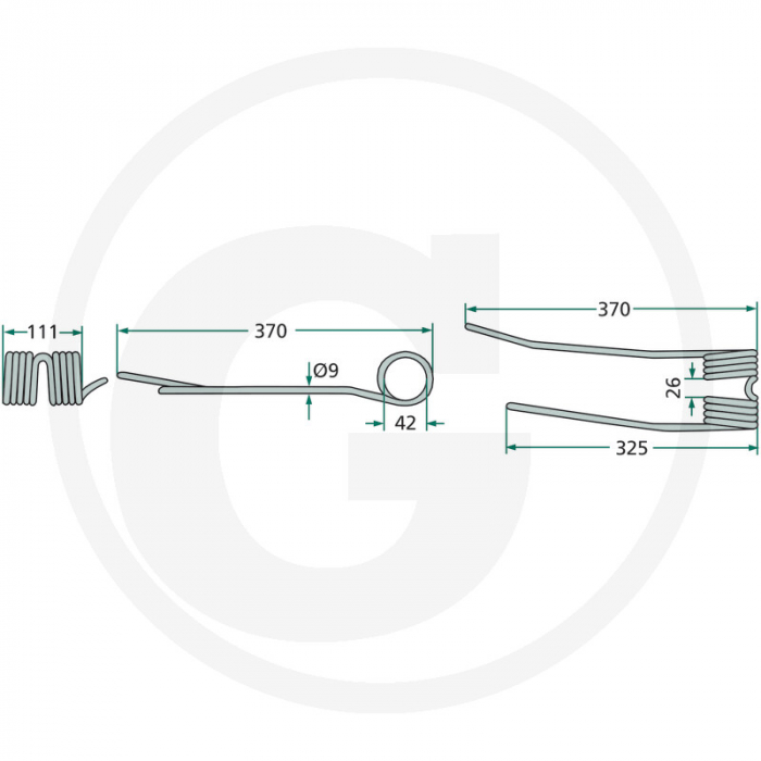 Arc grebla Kemper 10991 10991   [2]