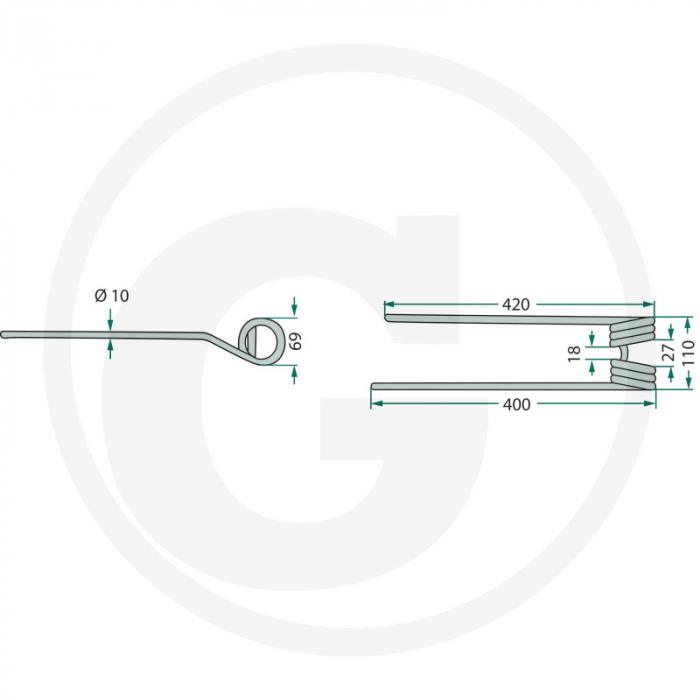 Arc grebla Taarup 67274100 67274100   [2]