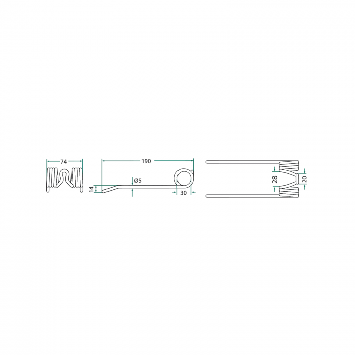 Arc pick-up Claas 8603510 [2]