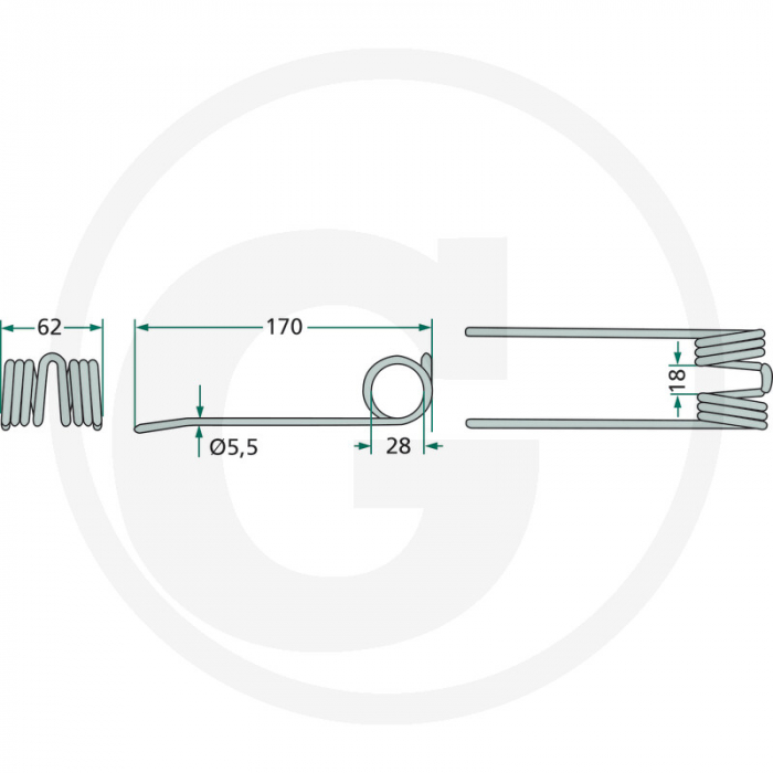 Arc pick-up Deutz-Fahr Z4200020 44100.10   [2]