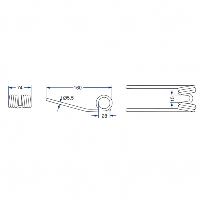 Arc pick-up Krone 009380403 938.040.3 [2]