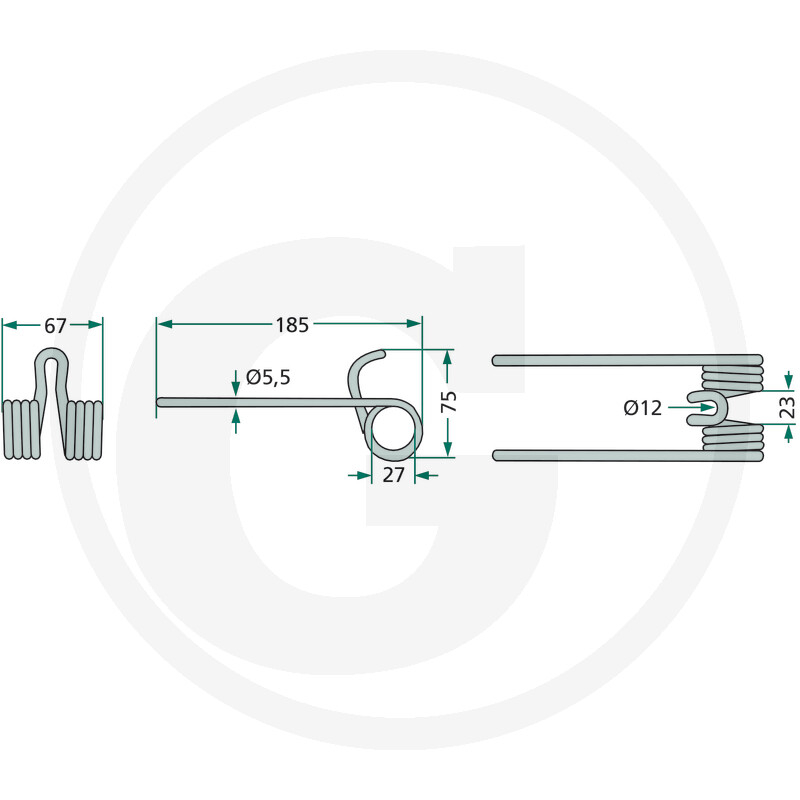 Arc pick-up Krone 028065.0 Krone [2]