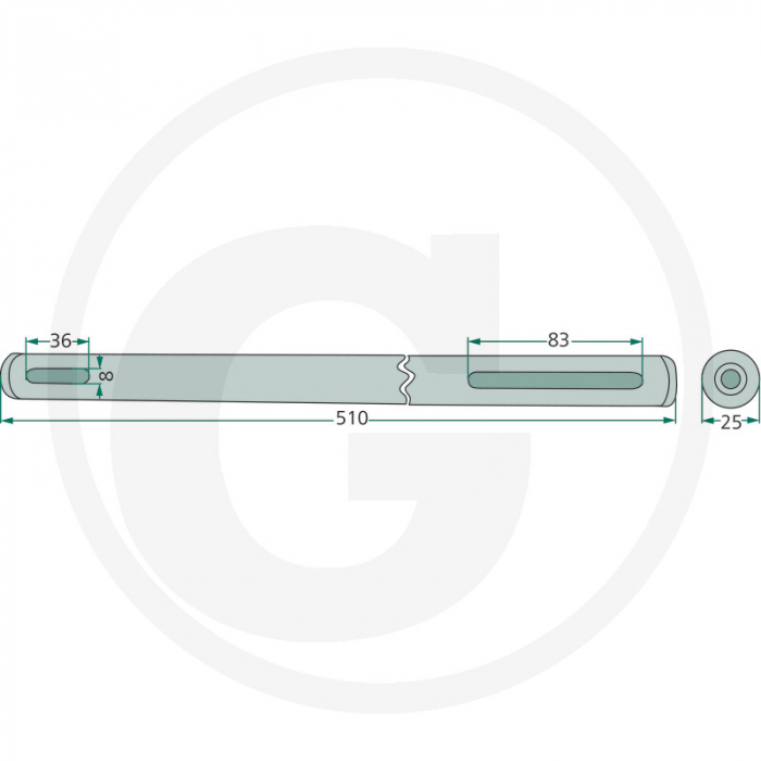 Ax coasa Fella 647123415F 123415 FEL123415   [2]