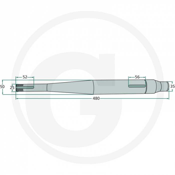 Ax cositoare Deutz-Fahr GT-256 GT-256 [2]