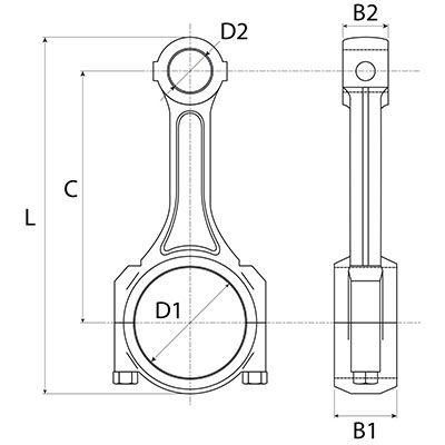 Biela Perkins 1076816M91 3637028M91 4115C331 4225381M91 4236119 7000515C91 70992727 HCMZZ90013 S30028 ZZ90013 [2]