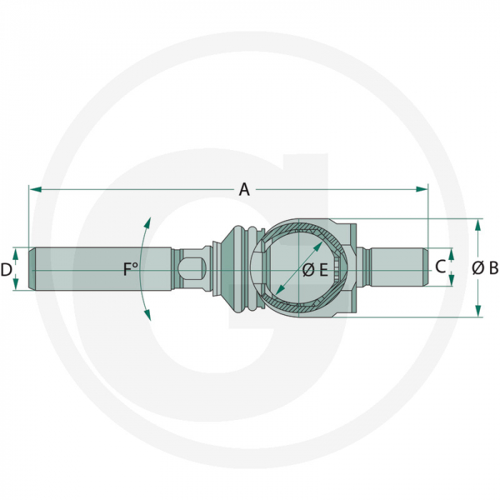 Bieleta M24 x 1.5 RH - M22 x 1.5 RH 153326657 2140DT-3140DT 2140DT3140DT 331-14861 331/14861 3426255M1 3426255R1 37700430813 473463 49013 51335987 7028392 83957792 914740 77 91474077 AL110346 CAR352210 RE212813 ZF051213503 ZF51213503 ZP0501205010 ZP501205010 [2]