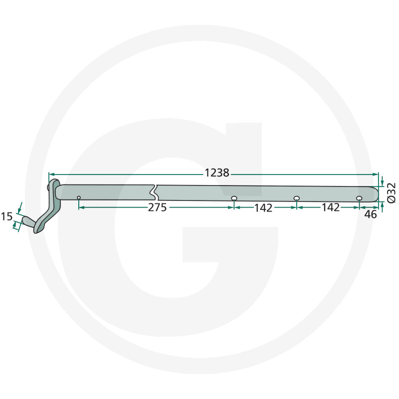Brat gebla Fella L1238 mm [2]