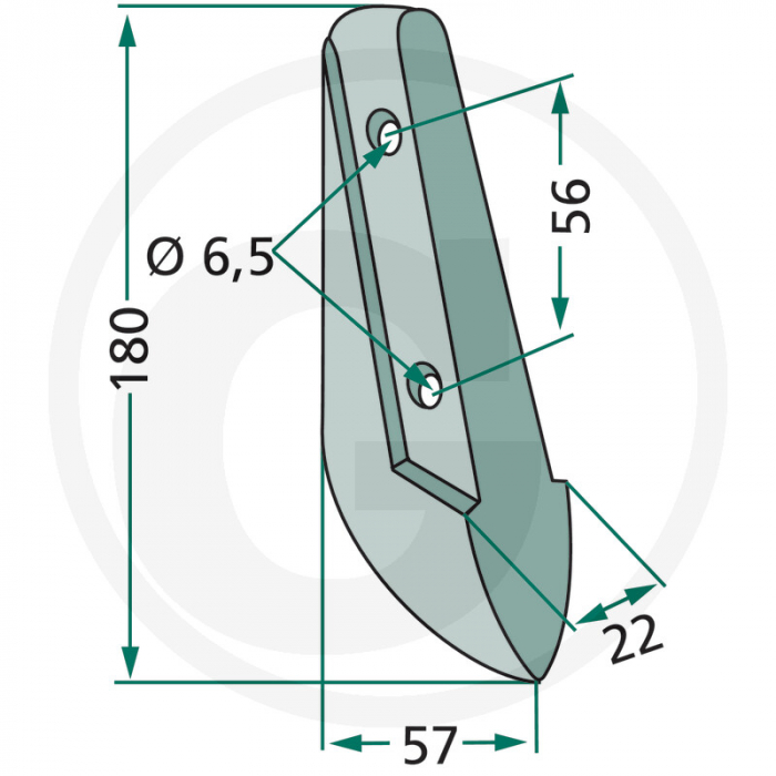 Brazdar semanatoare Sicma 99.SI-01 99.SI-01   [2]