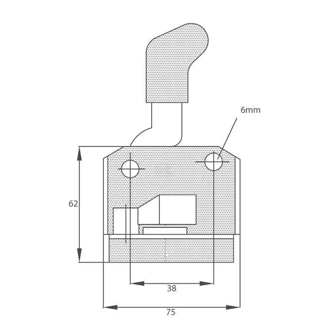 CA4042 Broasca de usa interior [3]