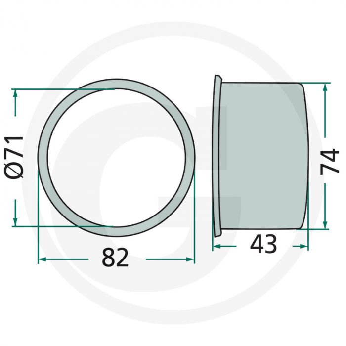Bucsa coasa Vicon 647RT-120F RT-120 VGRT-120 [2]