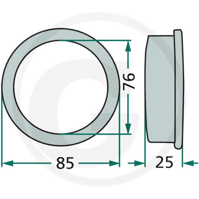 Bucsa cu umar 64706228342F 06228342 1.1017.010.129.00   [2]