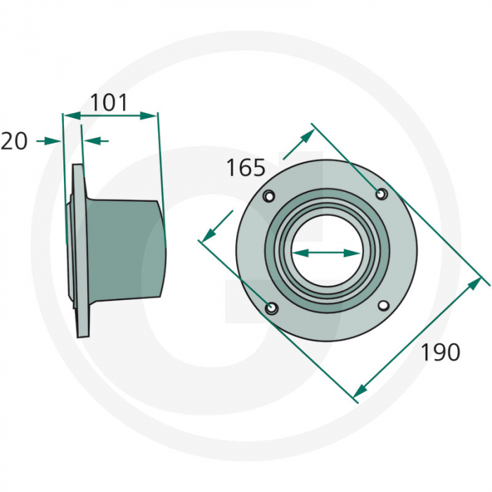 Bucsa coasa Fella 647140791F 140791 123167 FEL140791   [2]