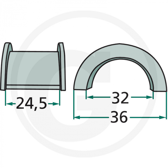 Cuzineti grebla Deutz-Fahr 06229594 1.1037.630.106.00 [2]