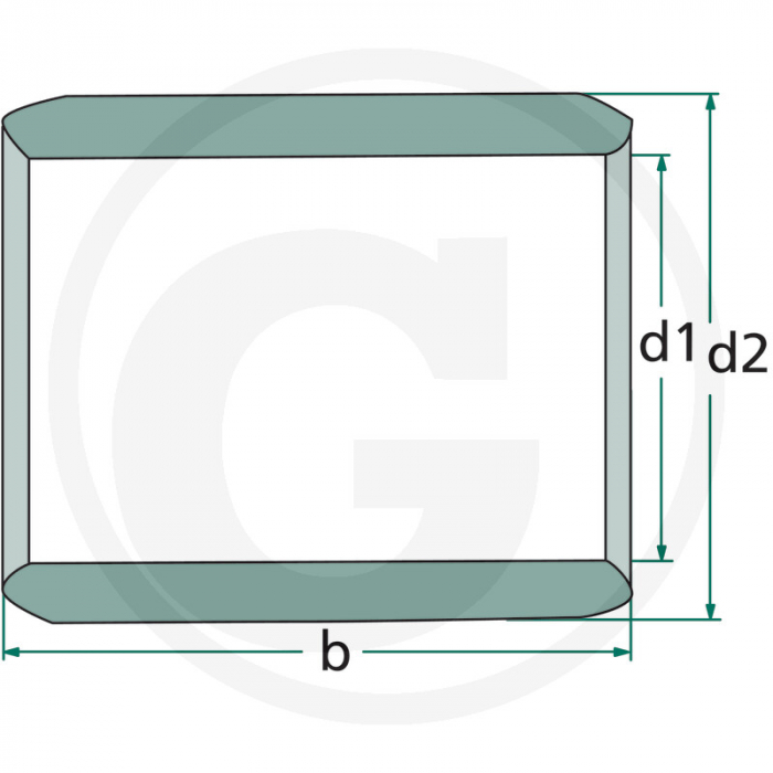 Bucsa grebla Pottinger 30x40x44 mm 00410186 00410638 BMZ4030 805BMZ4030   [2]