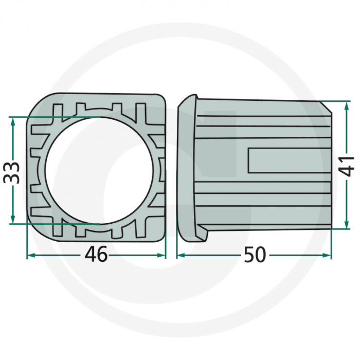 Bucsa grebla Pottinger 64700624122F 00624122 [2]