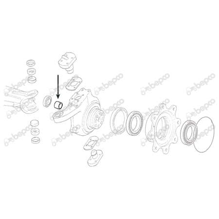 Bucsa planetara Carraro Ø 48 X 53 X 40 mm 6190264M1 25/6462-52 1987815 3207368 6190264M1 91474087 [3]