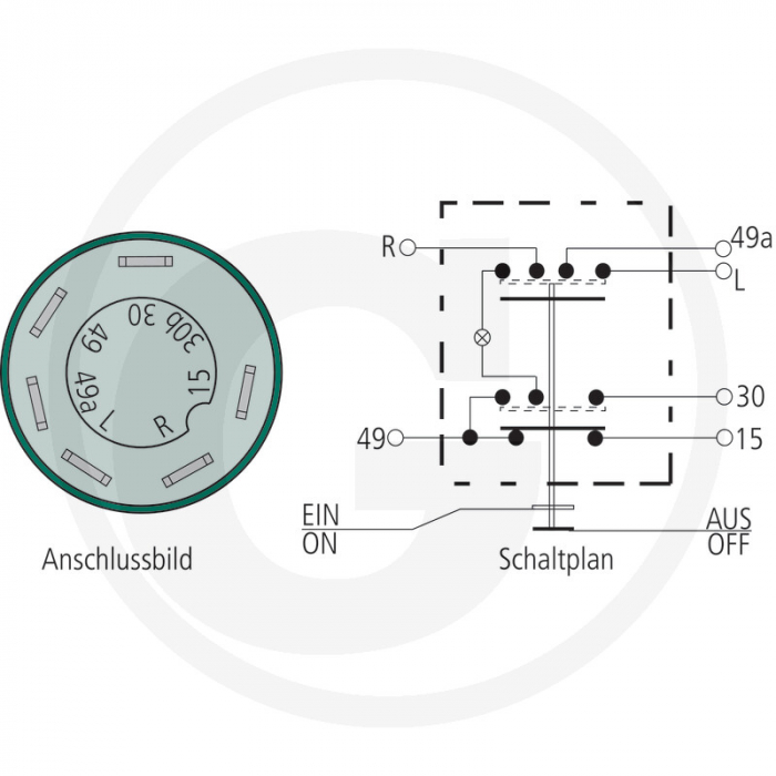 Buton avarii 0.900.0728.0 06261959 396881A1 6261959 90007280 A191579 ER121987 ER191579 VA191579   [2]