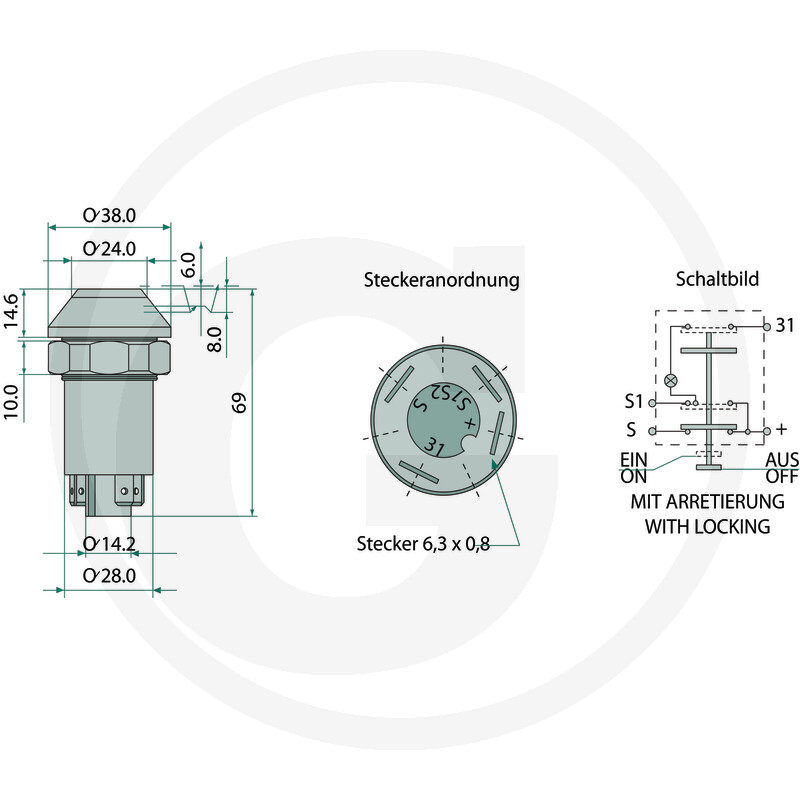 X830240358000 Buton pozitie [2]