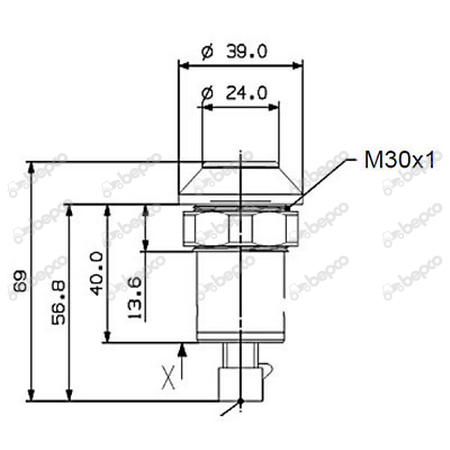 G716920100010 Buton ridicare hidraulica Fendt [2]