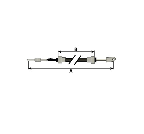 Cablu ambreiaj Fiat 5111878 5120398 5102697 5102753   [2]