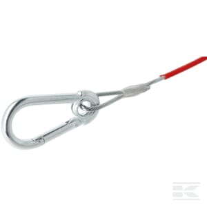Cablu de siguranta remorca 3.5t 1m [2]