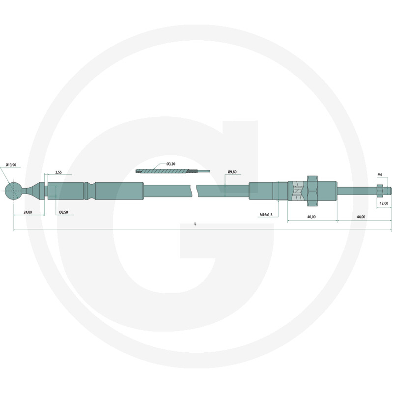 Cablu Joystick L 1750 mm [2]